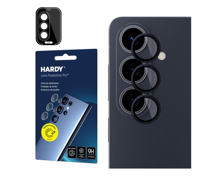 Szkło i folia ochronna 3mk HARDY Lens Protection Pro Black do Samsung Galaxy S26+